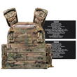 Плитоноска "E-tac Corsar Gen 3 Pro" БЕЗ ПОДСУМКОВ PLB1 фото