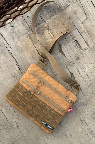 Тактичиская сумка "Норд" (Х-patch coyote, 29x24, Карман: Отсутствует) nord_xpcoyote_29x24_bez фото