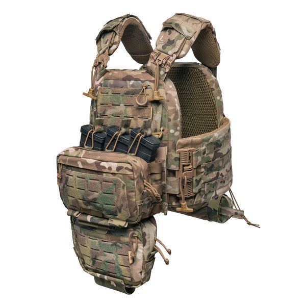 Модульный набор плитоноски E-TAC "Assault Kit": Плакард, напашник и аптечка ML в бока 1 кл Assault_Kit4-ML+0_1 фото