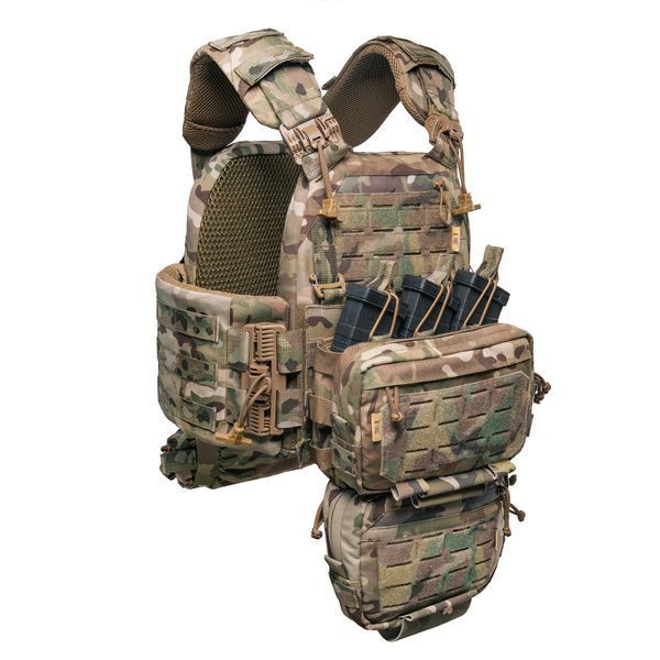 Модульный набор плитоноски E-TAC "Assault Kit": Плакард, напашник 1 и аптечка ML в бока 1 кл Assault_Kit4-ML+1_1 фото