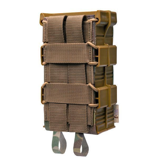 Подвійний підсумок під магазин E-tac (Cordura 1000D, Multicam) 2mag фото