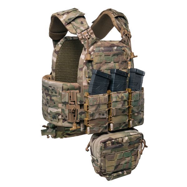 Модульний набір плитоноски E-TAC "Assault Kit": Підсумки під магазин 3 шт, напашник з блп 1 кл та аптечка МL Assault_Kit2-МL+1_0 фото