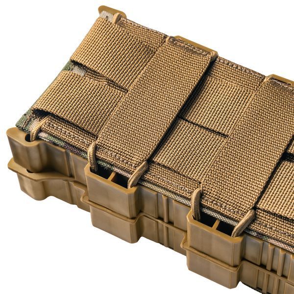 Подвійний підсумок під магазин з клапаном (E-tac, Cordura 1000D, Multicam) mag2k фото