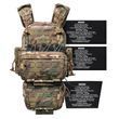 Модульный набор плитоноски E-TAC "Assault Kit": Плакард, напашник 2 и аптечка L в бока 1 кл Assault_Kit4-L+2_1 фото