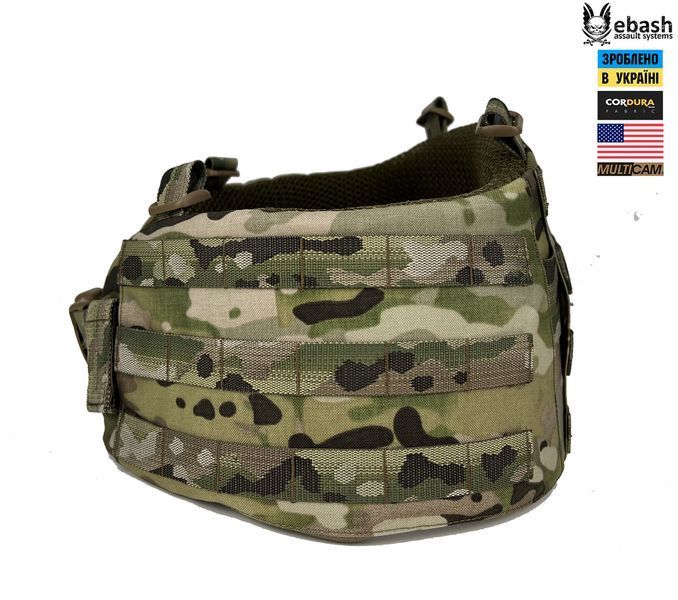 Тактический разгрузочный пояс Cordura 1000D, E-tac War Belt Armor, L (93-123 см), Відсутній, Присутні RPS_L_lam фото