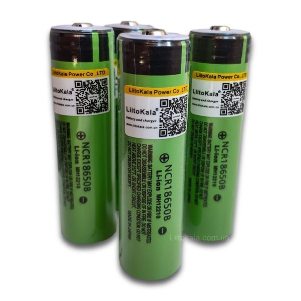 Аккумулятор 18650 LiitoKala Lii 34B JT 3400mAh 6A NCR18650B button top 123342424 фото