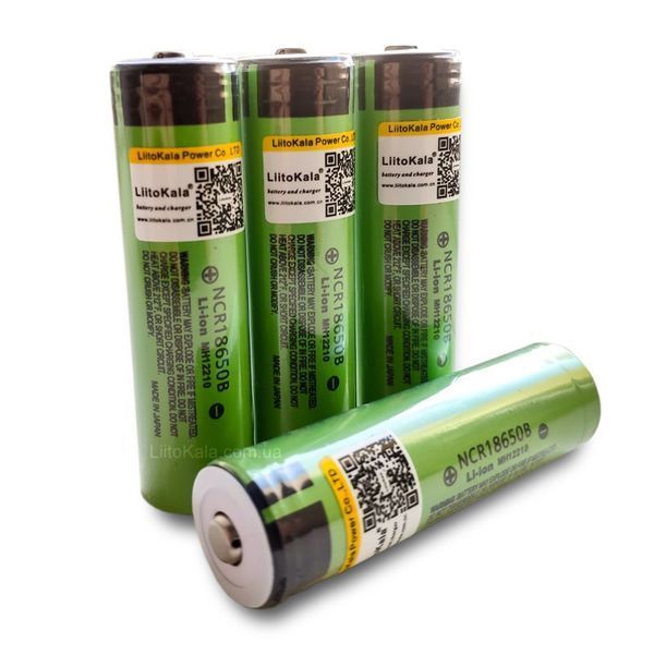 Аккумулятор 18650 LiitoKala Lii 34B JT 3400mAh 6A NCR18650B button top 123342424 фото
