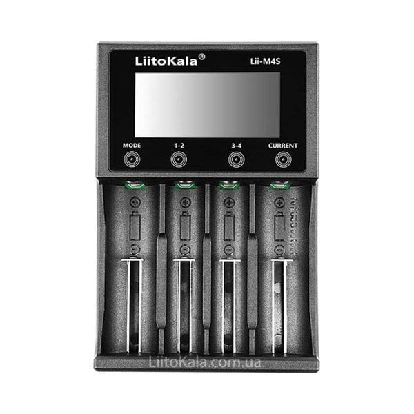 LiitoKala Lii-M4S интеллектуальное зарядное устройство для АА, ААА, 18650, 26650 Li-ion, Ni-MH/Ni-Cd  123415152 фото