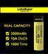 Литий-ионный аккумулятор 18650 LiitoKala Lii-35S с защитой ёмкостью 3500мАч с плоским контактом 10А 3,7В. 27459414304 фото 5