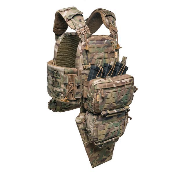 Модульный набор плитоноски E-TAC "Assault Kit": Плакард + Расширенная защита паха, L + 1 класс Assault_Kit-L+1_0 фото