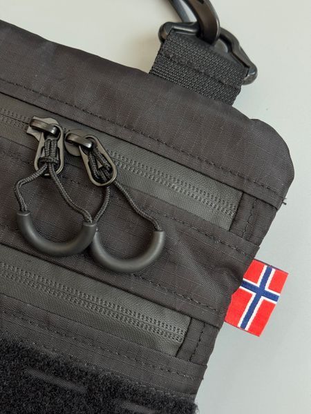 Сумка nord I stormen x-patch black, 24х18 см без кармана nord_x-patch_black_24x18_bez фото