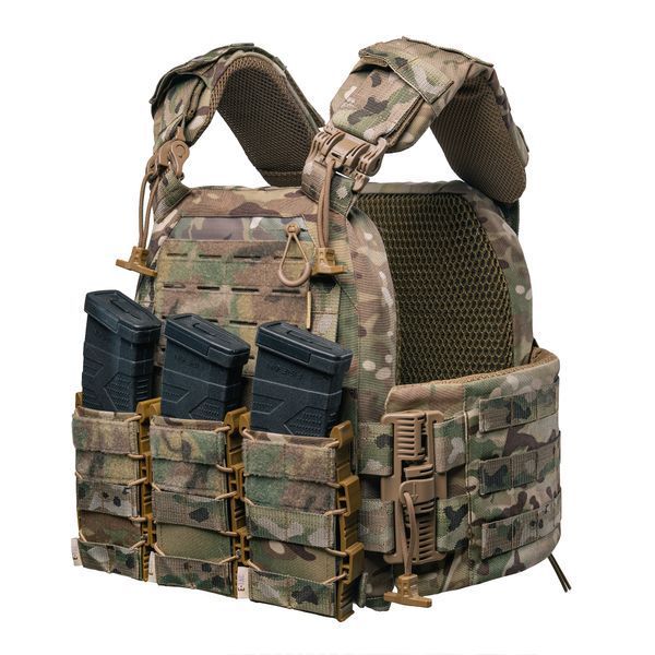 Плитоноска "E-tac Corsar Gen 3 Pro" + подсумки под магазин 3 шт Assault_kit5 фото