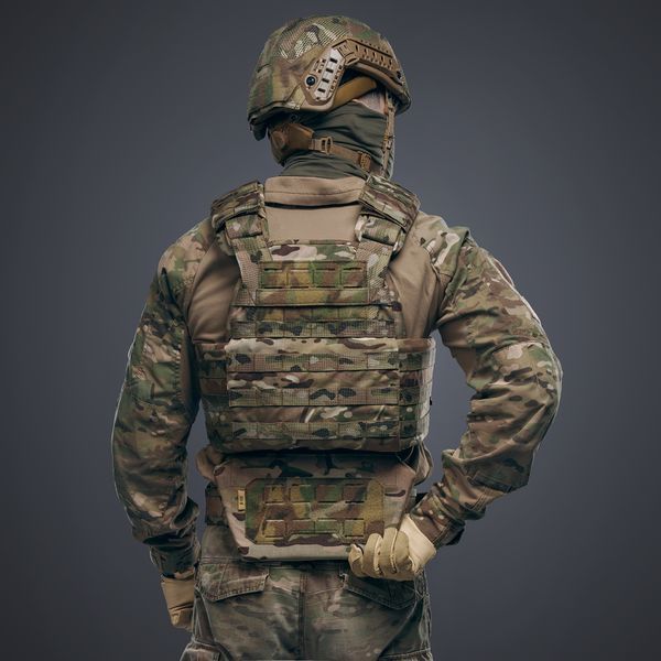 Баллистическая защита поясницы E-tac (30x15 см, 1 кл) poperek_1kl фото