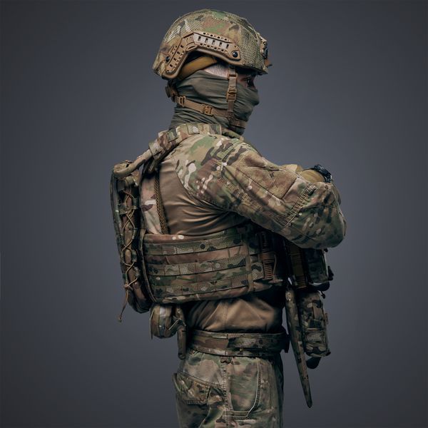 Модульный штурмовой комплект E-tac &laquo;Assault Kit&raquo; (Плитоноска + плакард + защита поясницы и паха + гидратор), М 1 кл Assault_Kit6_М_1 фото