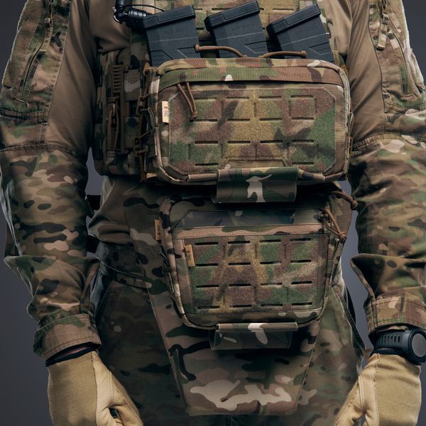 Модульный штурмовой комплект E-tac &laquo;Assault Kit&raquo; (Плитоноска + плакард + защита поясницы и паха + гидратор), М 1 кл Assault_Kit6_М_1 фото