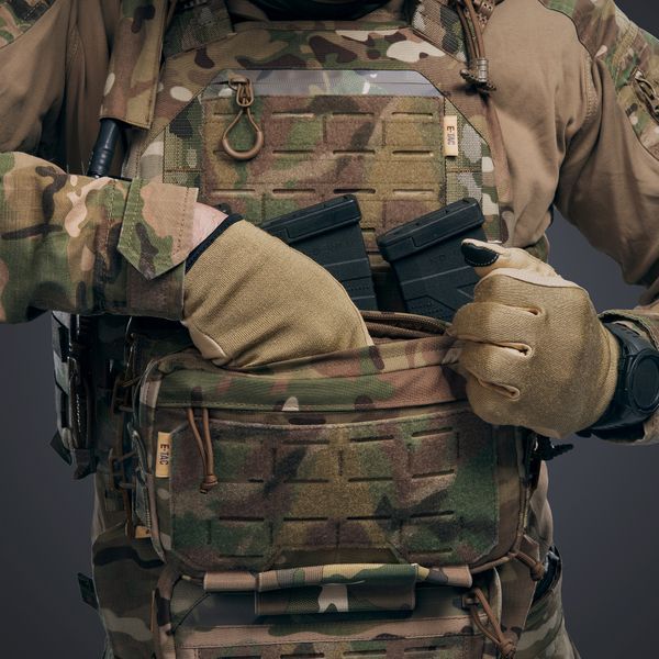 Модульный штурмовой комплект E-tac &laquo;Assault Kit&raquo; (Плитоноска + плакард + защита поясницы и паха + гидратор), М 1 кл Assault_Kit6_М_1 фото